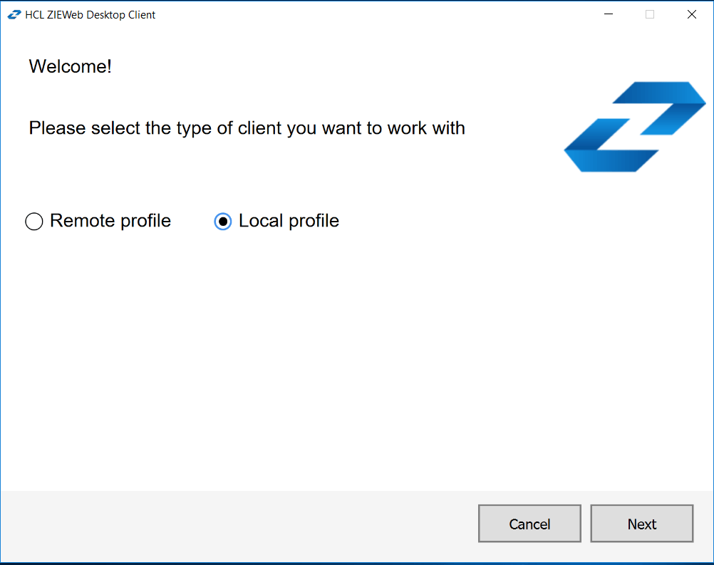 Z and I Emulator for Web Desktop Client