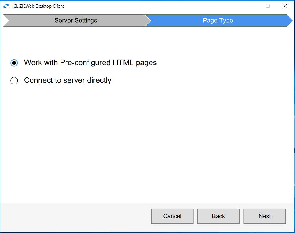 Z and I Emulator for Web Desktop Client