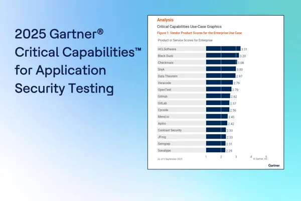Gartner&reg; Critical Capabilities&trade; for Application Security Testing