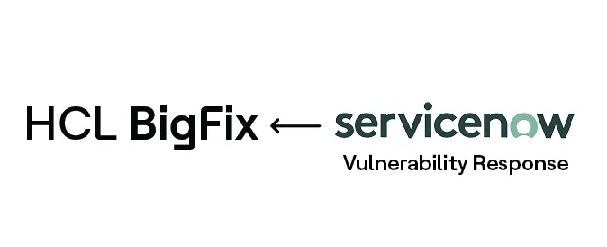 BigFix Vulnerability Response Patch Orchestration with ServiceNow
