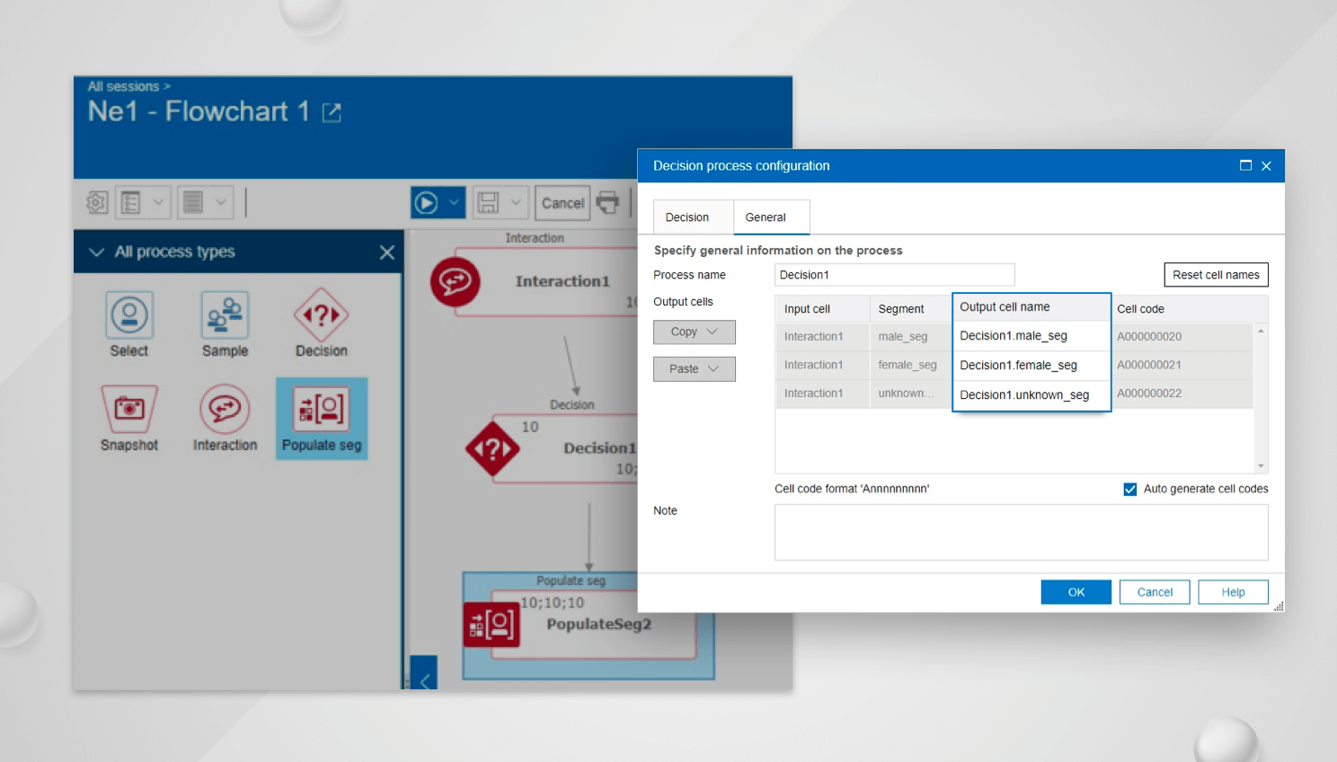 Understand the Test Run tables in Unica Interact Flowchart