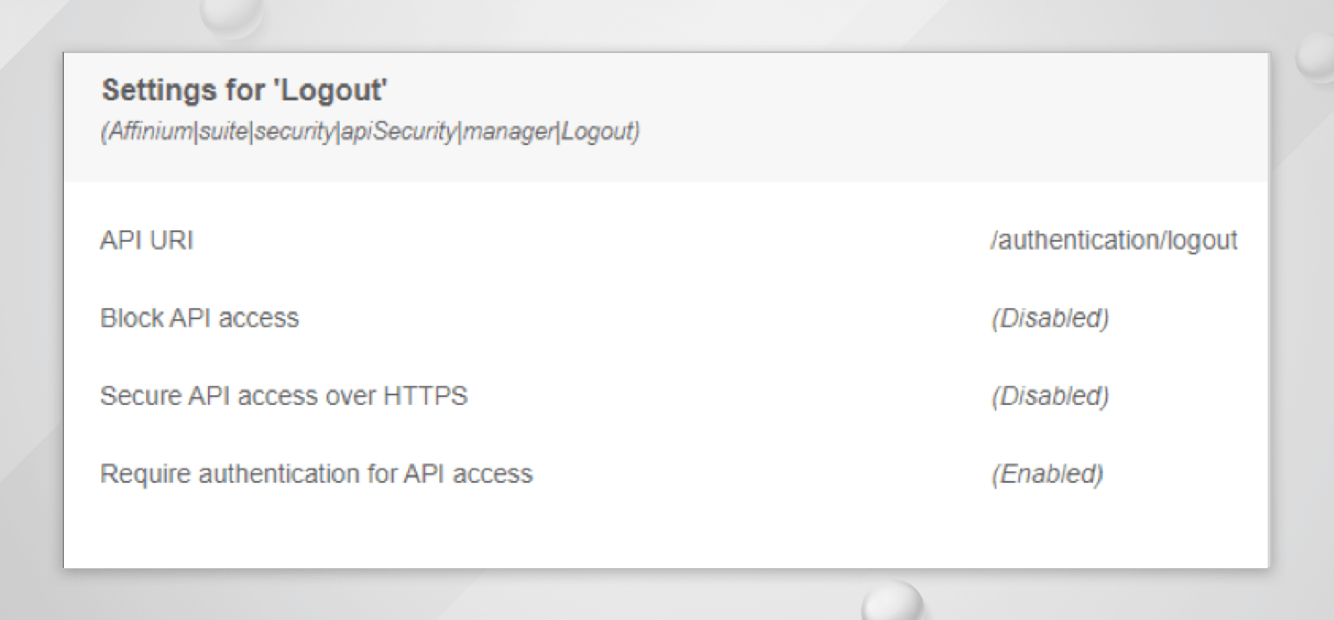 Campaign-REST API Change Configuration