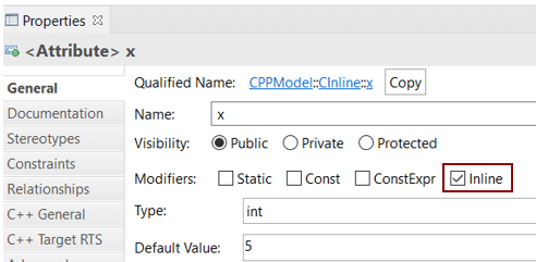 Inline Attributes