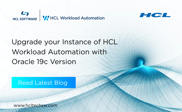 It's time to enforce the database instance of Workload Automation 9.4.0.6 by upgrading from Oracle12c to Oracle 19c version